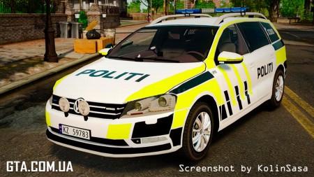 Volkswagen Passat Norwegian Police Edition [ELS]